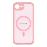 OEM FULL MATTE MAG COVER MagSafe-kompatibilis tok iPhone 16e - világos rózsaszín