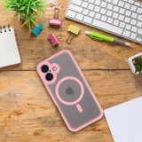 OEM FULL MATTE MAG COVER tok kompatibilis MagSafe a SAMSUNG A17 számára világos rózsaszínű