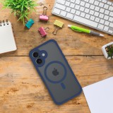 OEM FULL MATTE MAG COVER tok kompatibilis MagSafe az IPHONE 17 Airhez kék