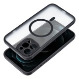 OEM Full Matte Mag Cover tok MagSafe kompatibilis iPhone 12 PRO fekete