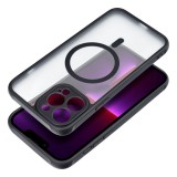 OEM Full Matte Mag Cover tok Magsafe kompatibilis iPhone 13 PRO MAX fekete