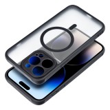 OEM Full Matte Mag Cover tok Magsafe kompatibilis iPhone 14 PRO fekete