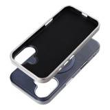 OEM GENTLEMAN MagSafe-kompatibilis tok iPhone 15 Pro Max - tengerészkék