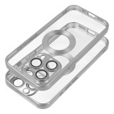 OEM GLAM tok iPhone 16e - ezüst színű