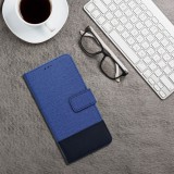 OEM GOMMA kinyitható tok Xiaomi Redmi Note 14 Pro Plus - kék