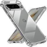 OEM Google Pixel 10 Pro XL 5G szilikon tok, hátlaptok, telefon tok, erősített sarkokkal, kamera védelemmel, átlátszó, Anti Shock, 1.5mm
