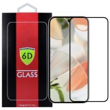 OEM Google Pixel 10 Pro XL 5G üvegfólia – teljes kijelzős, edzett, fekete keretes 6D tempered glass