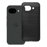 OEM Google Pixel 10a 5G szilikon tok, hátlaptok, telefon tok, karbon mintás, fekete, Carbon case