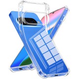 OEM Google Pixel 11 Pro XL 5G szilikon tok, hátlaptok, telefon tok, erősített sarkokkal, kamera védelemmel, átlátszó, Anti Shock, 1.5mm