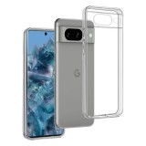 OEM Google Pixel 8 5G szilikon tok, hátlaptok, telefon tok, vékony, átlátszó, 1mm
