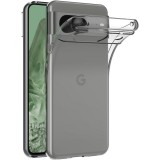 OEM Google Pixel 8a 5G szilikon tok, hátlaptok, telefon tok, vékony, átlátszó, 1mm