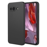 OEM Google Pixel 9a 5G szilikon tok, telefon tok, hátlaptok, matt, fekete, Matt case