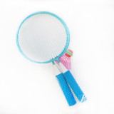 OEM Gyermek kis méretű tollasütő szett kék