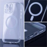 OEM Haffner Clear Mag Cover kameravédős szilikon tok - Apple iPhone 14 Pro - átlátszó (CASEMAGSAFE9)