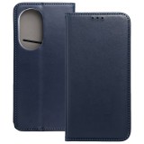 OEM Honor 200 5G könyvtok, fliptok, telefon tok, bankkártyatartós, mágneszáras, sötétkék, Smart Magneto