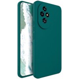 OEM Honor 200 5G szilikon tok, telefon tok, hátlaptok, matt, zöld, Matt case