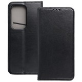 OEM Honor 200 Lite 5G könyvtok, fliptok, telefon tok, mágneszáras, bankkártyatartós, fekete, Smart Magnetic