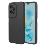 OEM Honor 200 Lite 5G szilikon tok, hátlaptok, telefon tok, velúr belsővel, matt, fekete, Silicon
