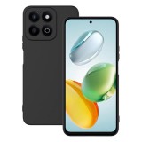 OEM Honor 200 Smart 5G szilikon tok, hátlaptok, telefon tok, matt, fekete