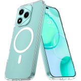 OEM Honor 400 Lite 5G Clear MagSafe szilikon tok – 2 mm vastag, átlátszó hátlaptok, kamera védelemmel