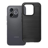 OEM Honor 600 Lite 5G szilikon tok, hátlaptok, telefon tok, karbon mintás, fekete, Carbon case