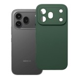 OEM Honor 600 Pro 5G szilikon tok, telefon tok, hátlaptok, matt, zöld, Matt case