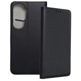 OEM Honor 90 Lite 5G könyvtok, fliptok, telefon tok, bankkártyatartós, mágneszáras, fekete, Smart Case book