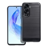 OEM Honor 90 Lite 5G szilikon tok, hátlaptok, telefon tok, karbon mintás, fekete, Carbon case