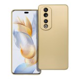 OEM Honor 90 Pro 5G szilikon tok, hátlaptok, telefon tok, mikroszálas belsővel, arany, Metallic