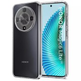 OEM Honor Magic6 Lite 5G szilikon tok, hátlaptok, telefon tok, vastag, átlátszó, kamera védelemmel, 2mm