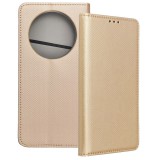 OEM Honor Magic7 Lite 5G könyvtok, fliptok, telefon tok, bankkártyatartós, mágneszáras, arany, Smart Case book