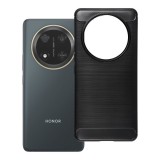 OEM Honor Magic7 Lite 5G szilikon tok, hátlaptok, telefon tok, karbon mintás, fekete, Carbon case