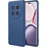 OEM Honor Magic7 Lite 5G szilikon tok, hátlaptok, telefon tok, matt, sötétkék