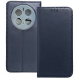 OEM Honor Magic7 Pro 5G könyvtok, fliptok, telefon tok, bankkártyatartós, mágneszáras, sötétkék, Smart Magneto