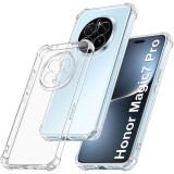 OEM Honor Magic7 Pro 5G szilikon tok, hátlaptok, telefon tok, erősített sarkokkal, átlátszó, Anti Shock, 1.5mm