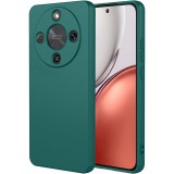 OEM Honor Magic8 Lite 5G szilikon tok, hátlaptok, telefon tok, matt, zöld