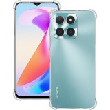 OEM Honor X6a szilikon tok, hátlaptok, telefon tok, erősített sarkokkal, átlátszó, Anti Shock, 1.5mm