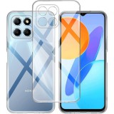 OEM Honor X6a szilikon tok, hátlaptok, telefon tok, vastag, átlátszó, kamera védelemmel, 2mm