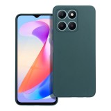 OEM Honor X6a szilikon tok, telefon tok, hátlaptok, matt, zöld, Matt case