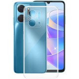 OEM Honor X7a szilikon tok, hátlaptok, telefon tok, vastag, átlátszó, kamera védelemmel, 2mm