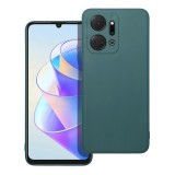 OEM Honor X7a szilikon tok, telefon tok, hátlaptok, matt, zöld, Matt case