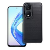 OEM Honor X7b szilikon tok, hátlaptok, telefon tok, karbon mintás, fekete, Carbon case