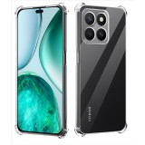 OEM Honor X8c szilikon tok, hátlaptok, telefon tok, erősített sarkokkal, átlátszó, Anti Shock, 1.5mm