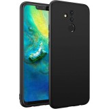OEM Huawei Mate 20 Lite szilikon tok, hátlaptok, telefon tok, matt, fekete