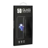 OEM Huawei Mate 30 Lite üvegfólia, tempered glass, előlapi, 5D, edzett, hajlított, fekete kerettel