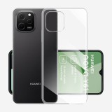 OEM Huawei Nova Y61 szilikon tok, hátlaptok, telefon tok, vékony, átlátszó, 0.5mm