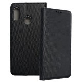 OEM Huawei P20 Lite könyvtok, fliptok, telefon tok, mágneszáras, bankkártyatartós, fekete