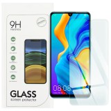 OEM Huawei P30 Lite üvegfólia, tempered glass, előlapi, edzett, 9H, 0.3mm