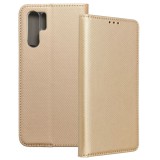 OEM Huawei P30 Pro könyvtok, fliptok, notesz tok, mágneszáras, bankkártyatartós, arany