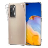 OEM Huawei P40 Pro szilikon tok, hátlaptok, telefon tok, vékony, átlátszó, 1mm